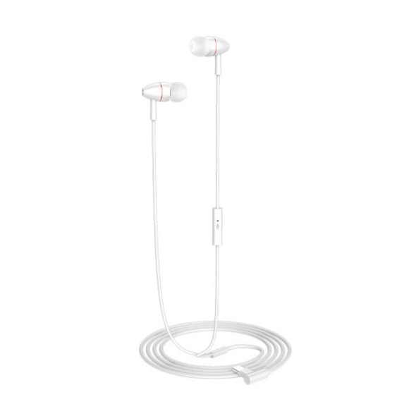 In-Ear Universal Wire Control Mobile Phone Earphone(Type-C White)