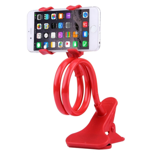 Universal Multifunctional Flexible Long Arm Lazy Bracket Desktop Headboard Bedside Car Phone Holder Stand Tablet Mount, For iPhone, iPad, Samsung, HTC, Sony, Google, Huawei, Xiaomi, Meizu, OPPO(Red)