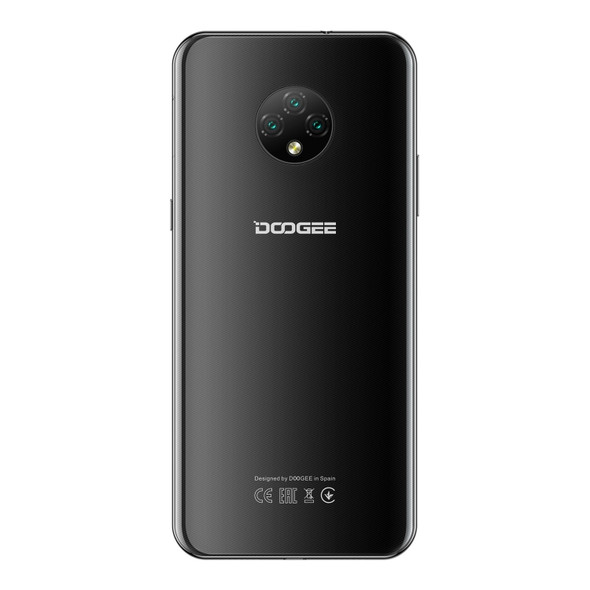[HK Warehouse] DOOGEE X95 Pro, 4GB+32GB, Triple Back Cameras, 4350mAh Battery, Face ID Identification, 6.52 inch Water-drop Screen Android 10 MTK6761V/WE Helio A20 Quad Core up to 1.8GHz, Network: 4G, OTG, Dual SIM(Black)
