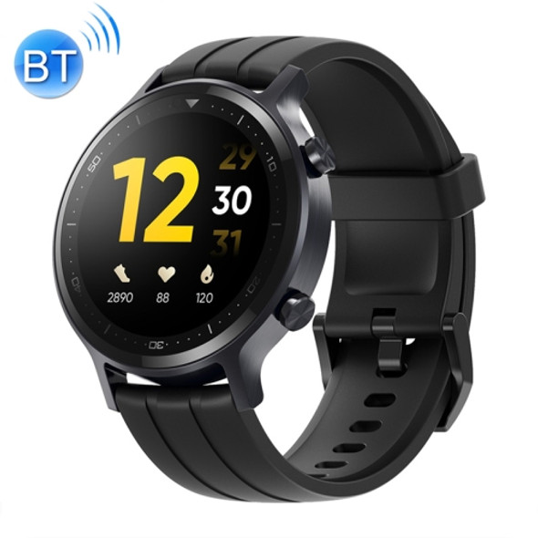 [HK Warehouse] Realme Watch S 1.3 inch Color Touch Screen IP68 Waterproof Smart Watch, Support Real-time Heart Rate Monitor & 15-days Long Standby & Blood-oxygen Level Monitor & 16 Sports Modes(Black)