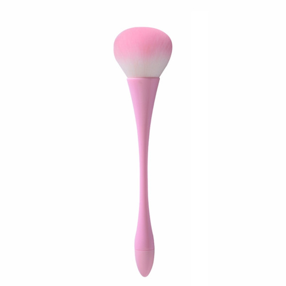 Nail Dust Cleaning Brush Nail Glitter Remover UV Gel Powder Removal Acrylic Nail Brushes Manicure Tools Pink Little Waist