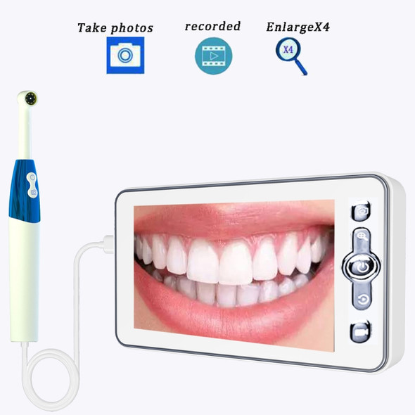 Y602 4.3 inch Portable Video USB Stomatoscope Dental Camera Mouth Mirror