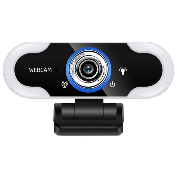 C13 1080P High-Definition Touch 3-level Brightness Web Camera Fill Light Camera Live Webcast Webcam with Tripod