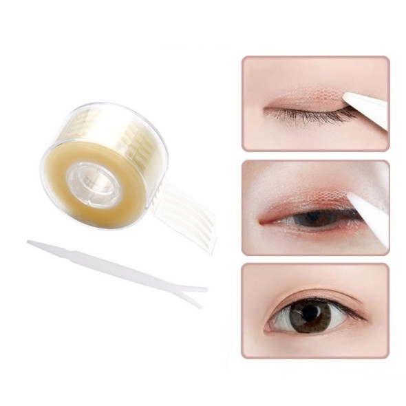 3 PCS Lace Mesh Double-Sided Seamless Invisible Natural Waterproof Double Eyelid Sticker(Roll Skin Color-S Type)