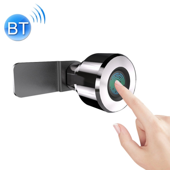 T22FB Micro USB Charging Zinc Alloy Smart Fingerprint + Bluetooth Drawer Bilateral Open Lock File Cabinet Lock