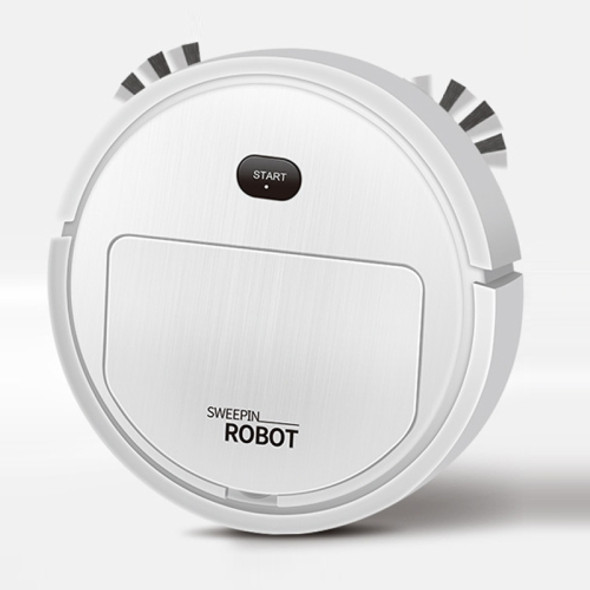 Household Automatic Smart Charging Sweeping Robot, Specification: 3 in 1（White）