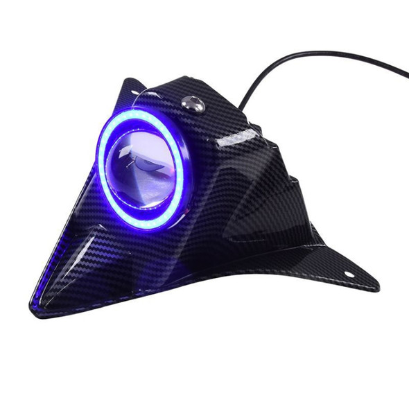 Motorcycle Modified LED Headlight for Yamaha NVX155 / AEROX155, Light Color:Blue Light(Black)