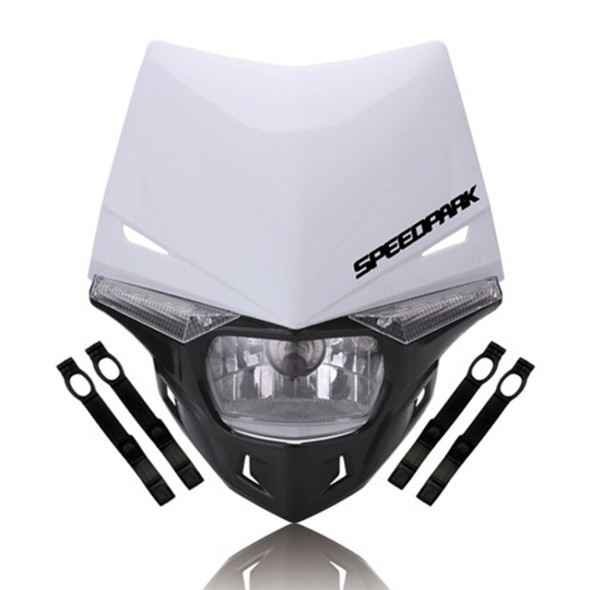 Speedpark Cross-country Motorcycle LED Headlight Headlamp Assembly for KTM(White)