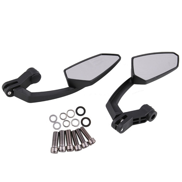 2 PCS Motorcycle Modified Rear View Mirror Set for Honda / Kawasaki / Suzuki / Yamaha