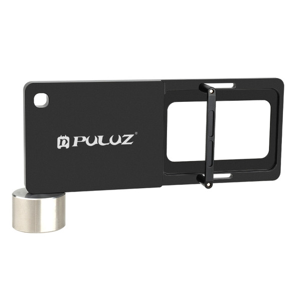 PULUZ Mobile Gimbal Switch Mount Plate for GoPro HERO 9 Black, for DJI OSMO Mobile Gimbal(Black)