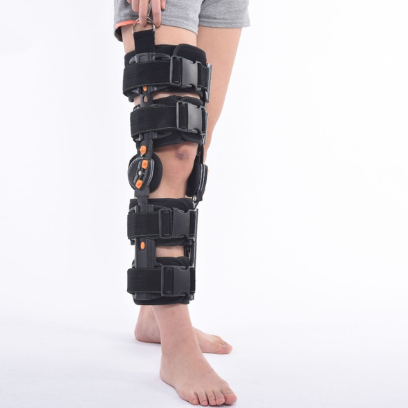 12-Hole Length Adjustable Adult Knee Bracket Leg Fixed Bracket ,Style: Buckle For Easy Wear, Specification: Including Strap