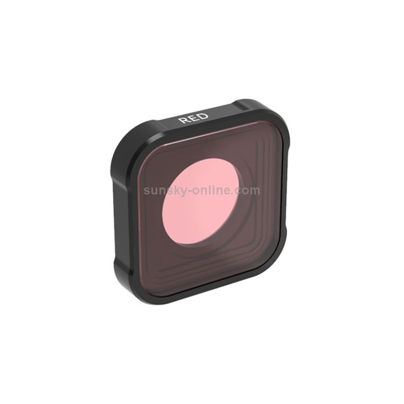 JSR KB Series Diving Color Lens Filter for GoPro HERO9 Black(Red)
