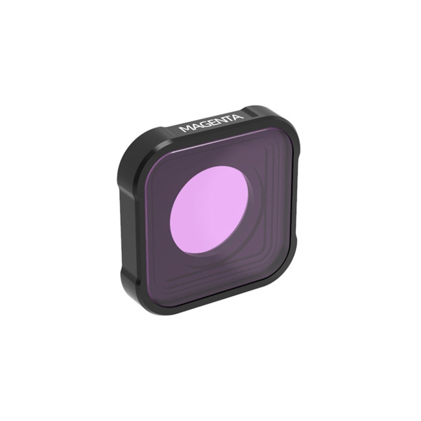 JSR KB Series Diving Color Lens Filter for GoPro HERO9 Black(Magenta)