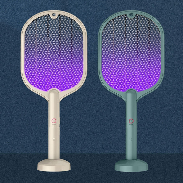 Smart Home Dual-Use Mosquito Swatter Mosquito Killer Fly Swatte(Green)