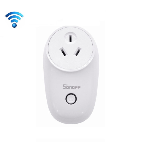 Sonoff S26 WiFi Smart Power Plug Socket Wireless Remote Control Timer Power Switch, Compatible with Alexa and Google Home, Support iOS and Android, AU Plug