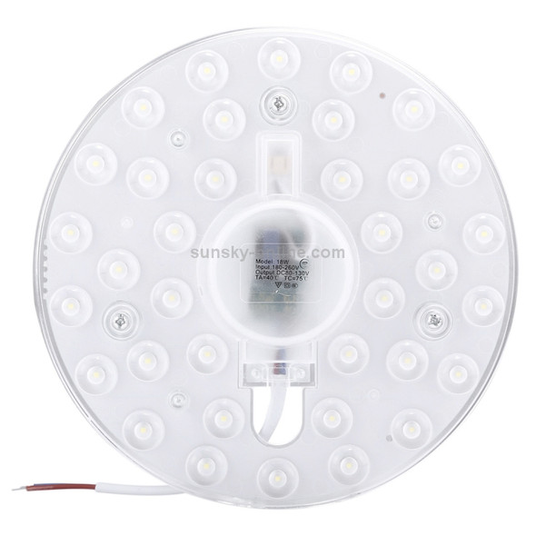 18W 36 LEDs SMD 2835 6000-6500K LED Module Lamp Bulb Panel Ceiling Light Modified Light Source, AC 180-260V(White Light)