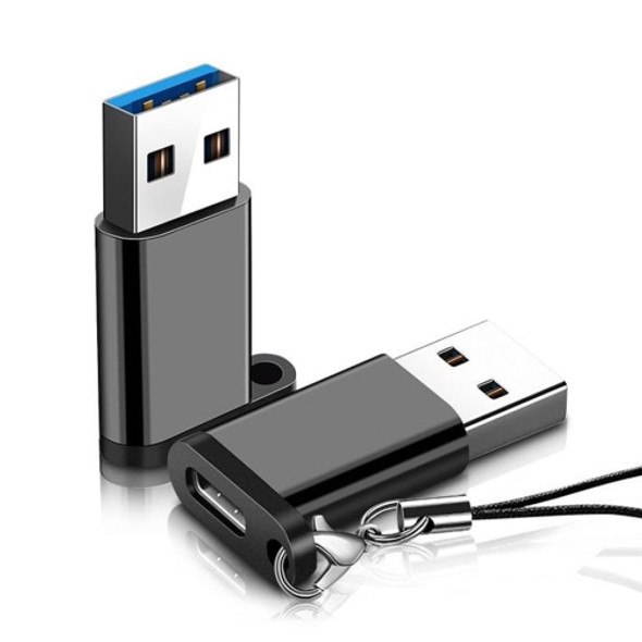 USB 3.0 to Type-C / USB-C Adapter(Black)