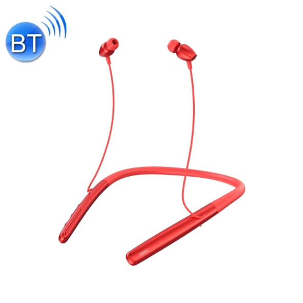 REMAX RB-S16 Wireless Neck-mounted Sports V4.2 Bluetooth Earphone (Red)