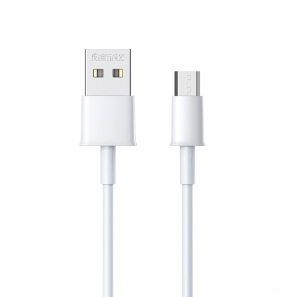 Remax RC-163M 2.1A Micro USB Fast Charging Pro Data Cable, Length: 1m (White)