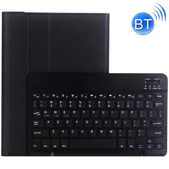 For iPad Pro 10.5 inch Ultra-thin ABS Bluetooth Keyboard Horizontal Flip Leather Case with Holder (Black)