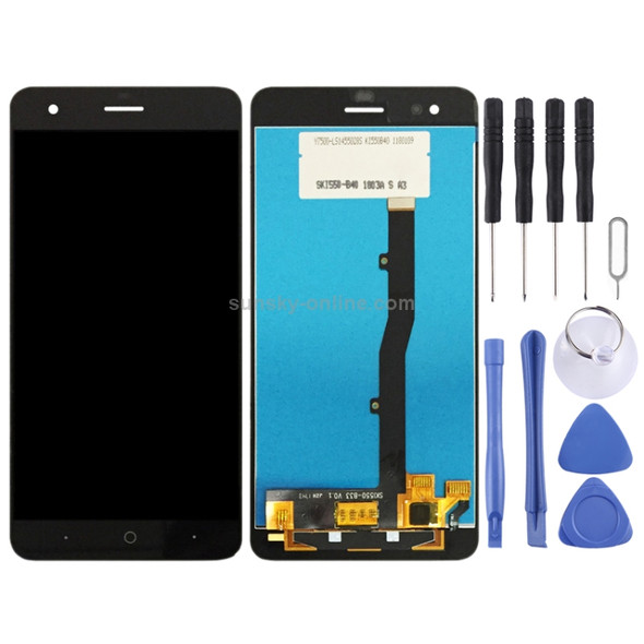 LCD Screen and Digitizer Full Assembly for ZTE Blade A6 Max A0605 (Black)