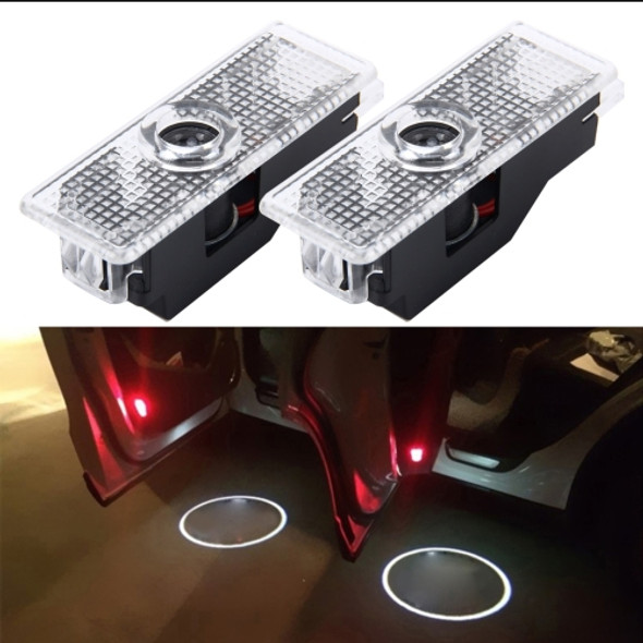 2 PCS LED Car Door Welcome Logo Car Brand 3D Shadow Light for BMW