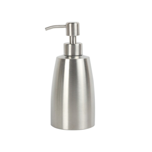 SH101 304 Stainless Steel Dish Washing Liquid Bottle Hand Sanitizer Bottle Manual Soap Dispenser