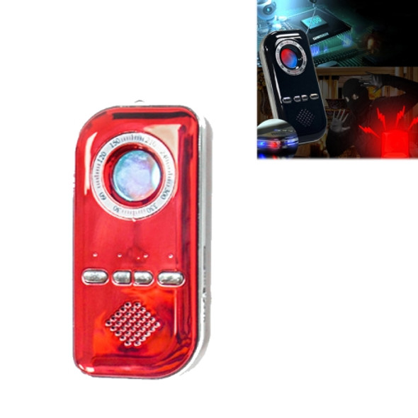 K300 Multifunctional Infrared Detector Ziguang Banknote Detector Hotel Anti-snooping Detection Travel Compass Anti-lost Device(Red)