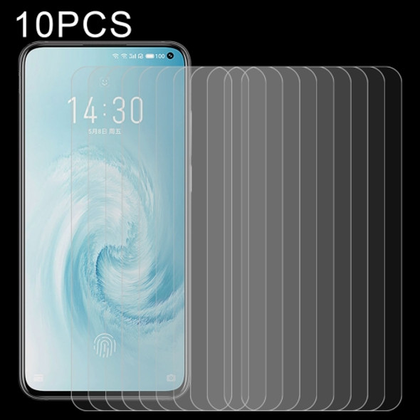 For Meizu 17 10 PCS 0.26mm 9H 2.5D Tempered Glass Film