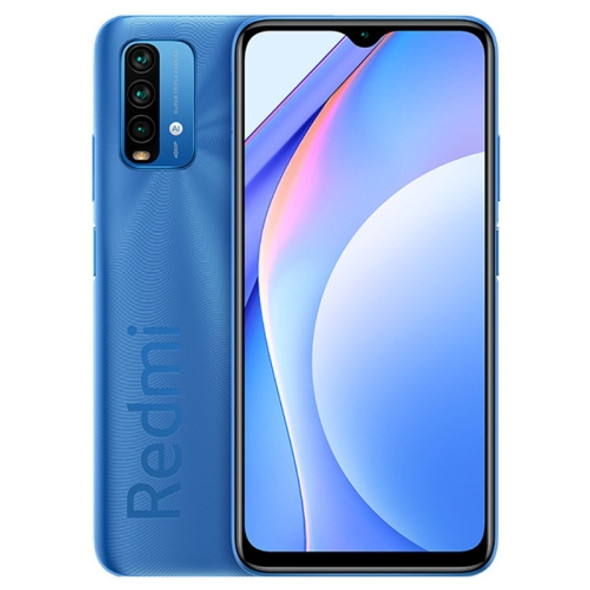 Xiaomi Redmi Note 9 4G, 8GB+128GB, Triple Back Cameras, 6000mAh Battery, Face ID & Fingerprint Identification, 6.53 inch MIUI 12 Qualcomm Snapdragon 662 Octa Core up to 2.0GHz, OTG, Network: 4G, Dual SIM, Not Support Google Play(Blue)