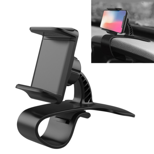 Multi-functional Vehicle Navigation Frame Dashboard Car Mount Phone Holder(Black)