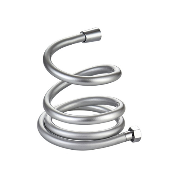 Shower Hose Water Heater Rain Shower Bathroom Stainless Steel Shower PVC Nozzle Hose, Specification: 2m Silver
