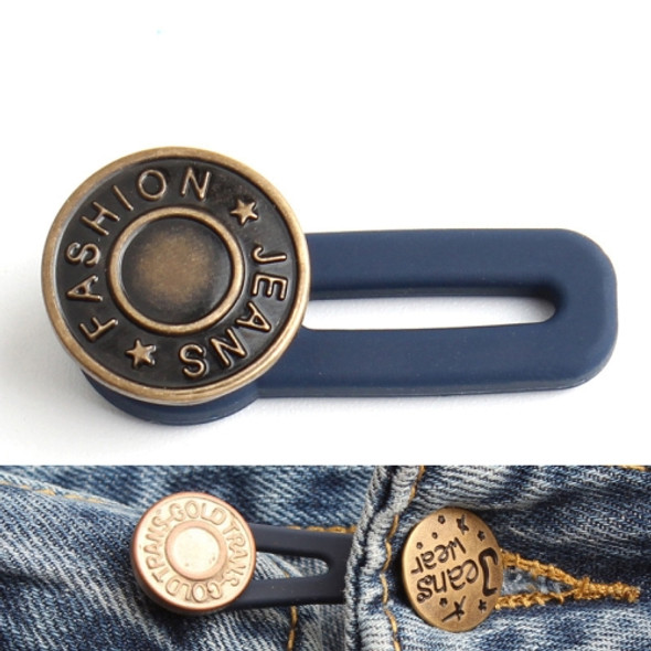 15 PCS 17mm Nail-Free Detachable Button Jeans Retractable Button Universal Extension Button(Style 8)