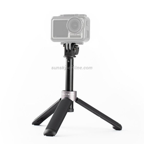 PGYTECH P-GM-117 Action Camera Tripod Extension Selfie Stick for DJI Osmo Action(Black)