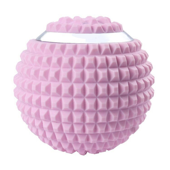 Yoga Ball Electric Massage Ball Handheld Silicone Ball Pink