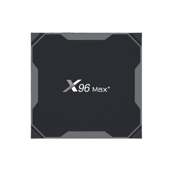 X96 max+ 4K Smart TV Box, Android 9.0, Amlogic S905X3 Quad-Core Cortex-A55,4GB+64GB, Support LAN, AV, 2.4G/5G WiFi, USBx2,TF Card, EU Plug