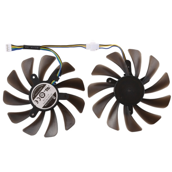 DC 12V 4 Pin VGA Graphics Card Cooling Fan for Zotac Geforce GTX 1080 Ti GTX 1080Ti AMP Edition, Diameter: 95mm, Pairs