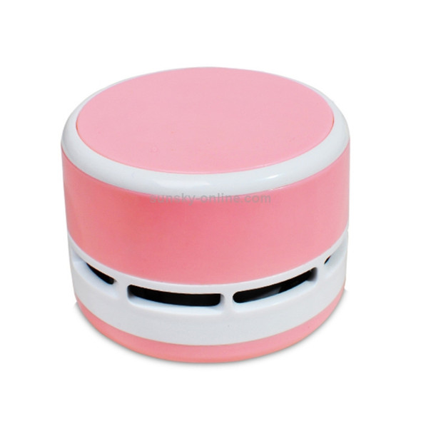 Mini Cute Personality Household / Vehicle Handheld Desk Table Keyboard Vacuum Cleaner, Size: 8x6x6cm(Pink)