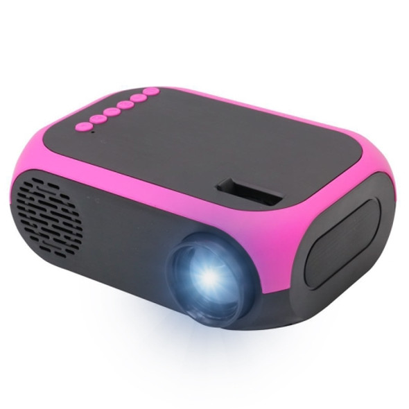 BLJ-111 1920x1080 800 Lumens LCD Portable Home Theater Mini Projector, Support HDMI / SD / USB / AV (Pink)