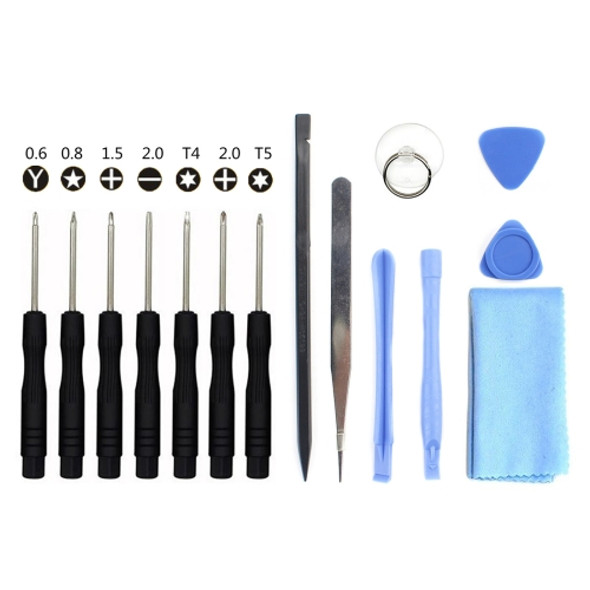 JIAFA JF-8106 15 in 1 Repair Tool Set for Smart Phones