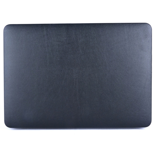 Laptop PU Leather Paste Case for MacBook Retina 15.4 inch A1398 (Black)