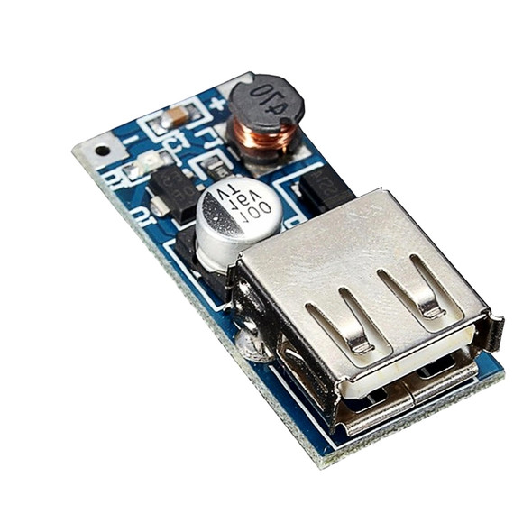 LDTR-WG0242 PFM Control DC-DC 0.9V-5V To USB 5V Boost Step Up Power Supply Module (Black)