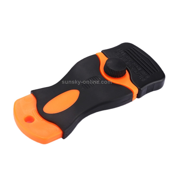 Car Auto Multi-function Cleaning Cutter Tool with Plastic Handle for Window Cleaning Wrapping Film