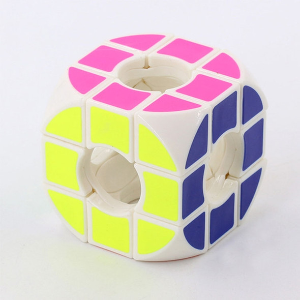 3 PCS Arc Angle Hollow Third-order Cube Children Fun Educational Toys(White)