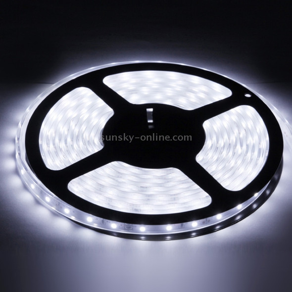 Casing Waterproof Rope Light, Length: 5m, White Light 6000-6500K 3528 SMD LED, 60 LED/m