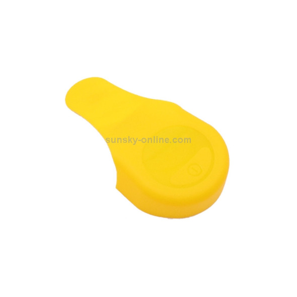 Electric Scooter Switch Panel Silicone Waterproof Protective Case for Ninebot ES1 / ES2 / ES4(Yellow)