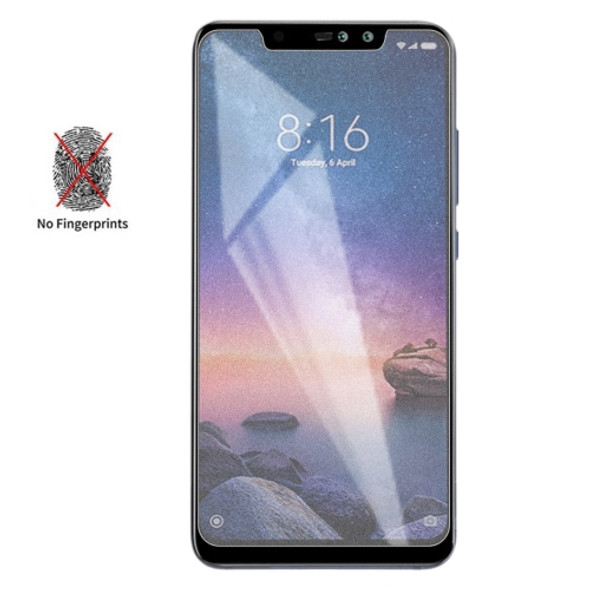 Non-Full Matte Frosted Tempered Glass Film for Xiaomi Redmi Note 6 Pro