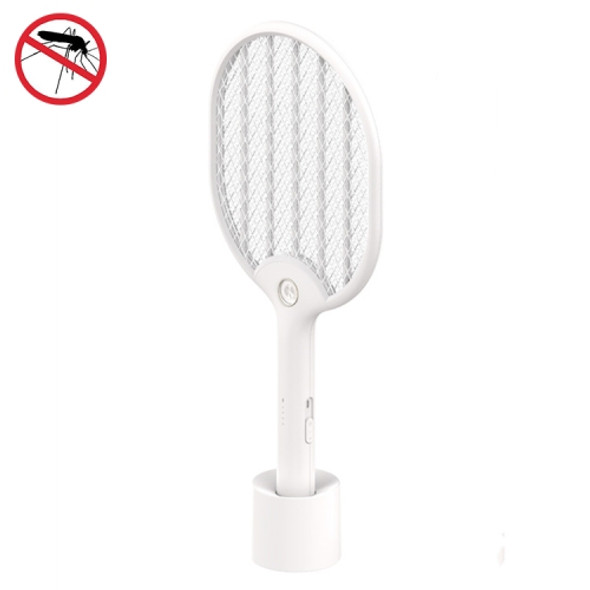 LED Mosquito Swatter USB Mosquito Killer, Colour: White (With Base)