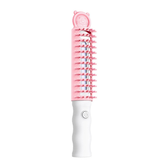 Pet Ultraviolet Sterilization And Mite Removal Massage Comb Dog Hair Brush(Pink)