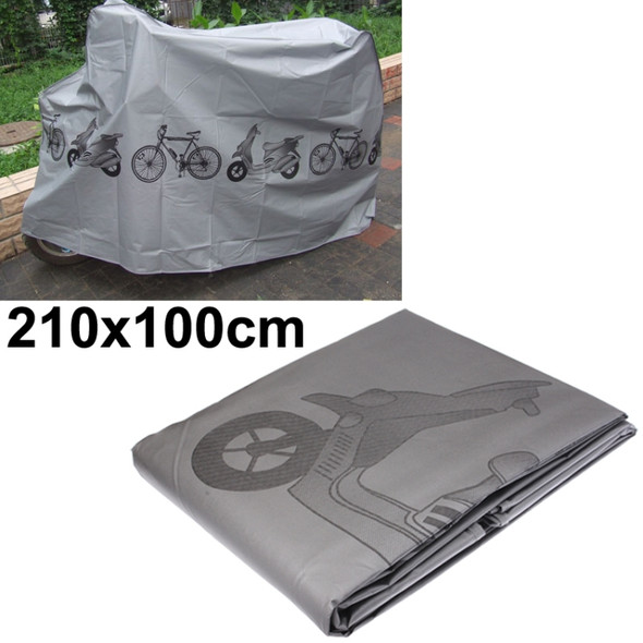Bicycle / Motorcycle Rainproof Garage Cover(Grey)